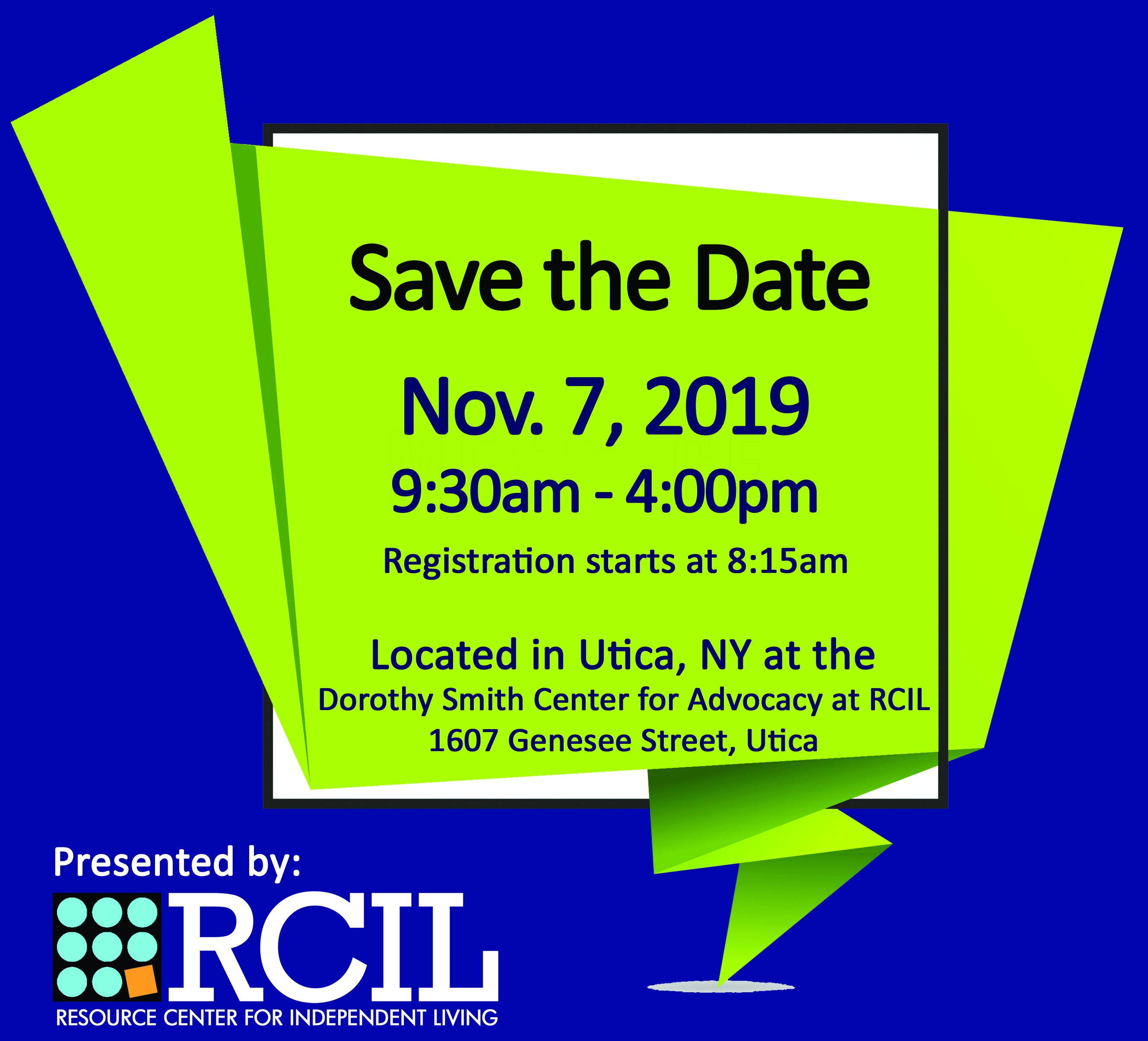 Save the Date -- Medical Aid in Dying Conference - November 7th in Utica, NY