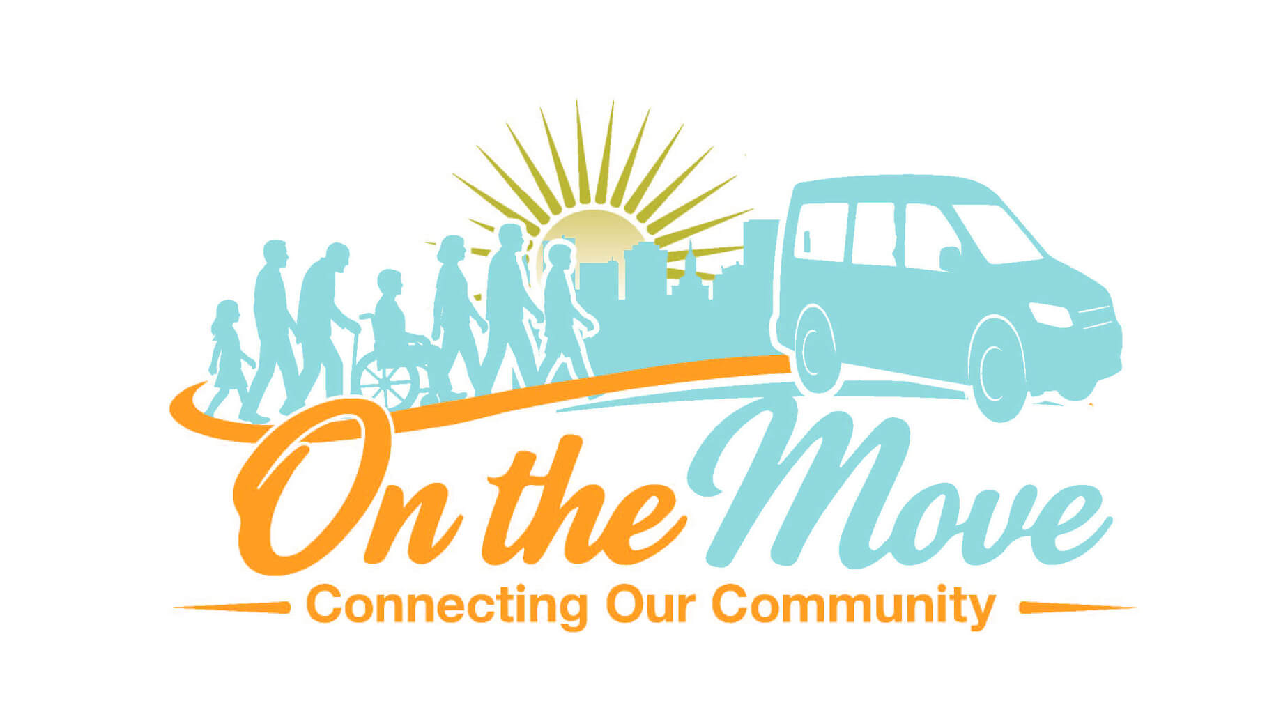On the Move logo white 2026
